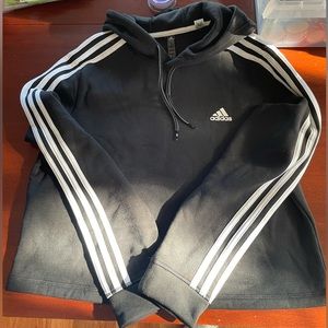 Adidas Cropped Hoodie